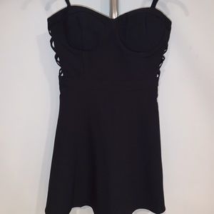 Forever 21 Mini Black Dress